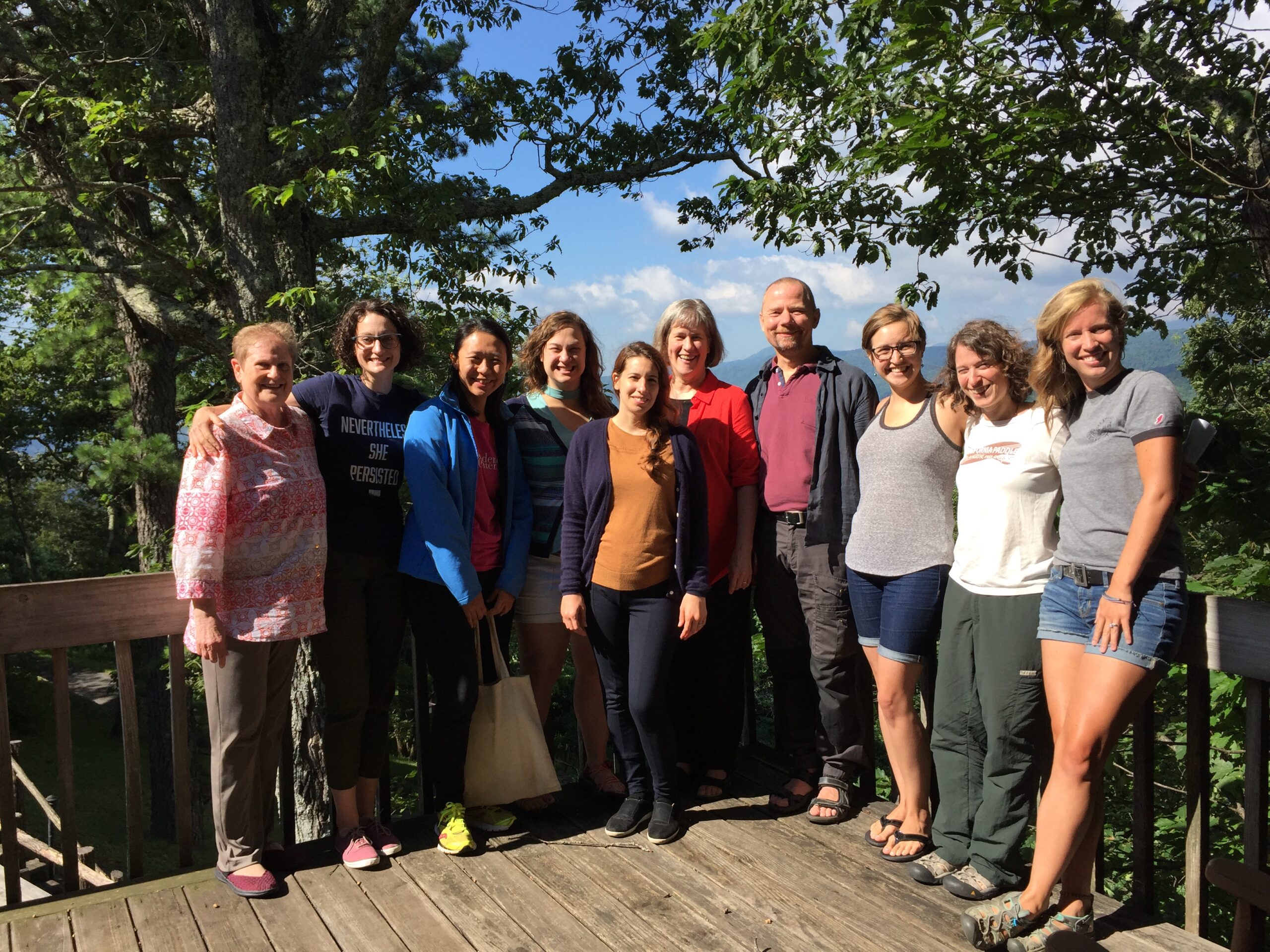 Level III Group on Porch